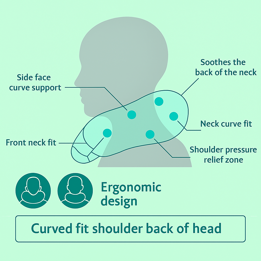 OrthoVård U-shaped Travel Neck Pillow
