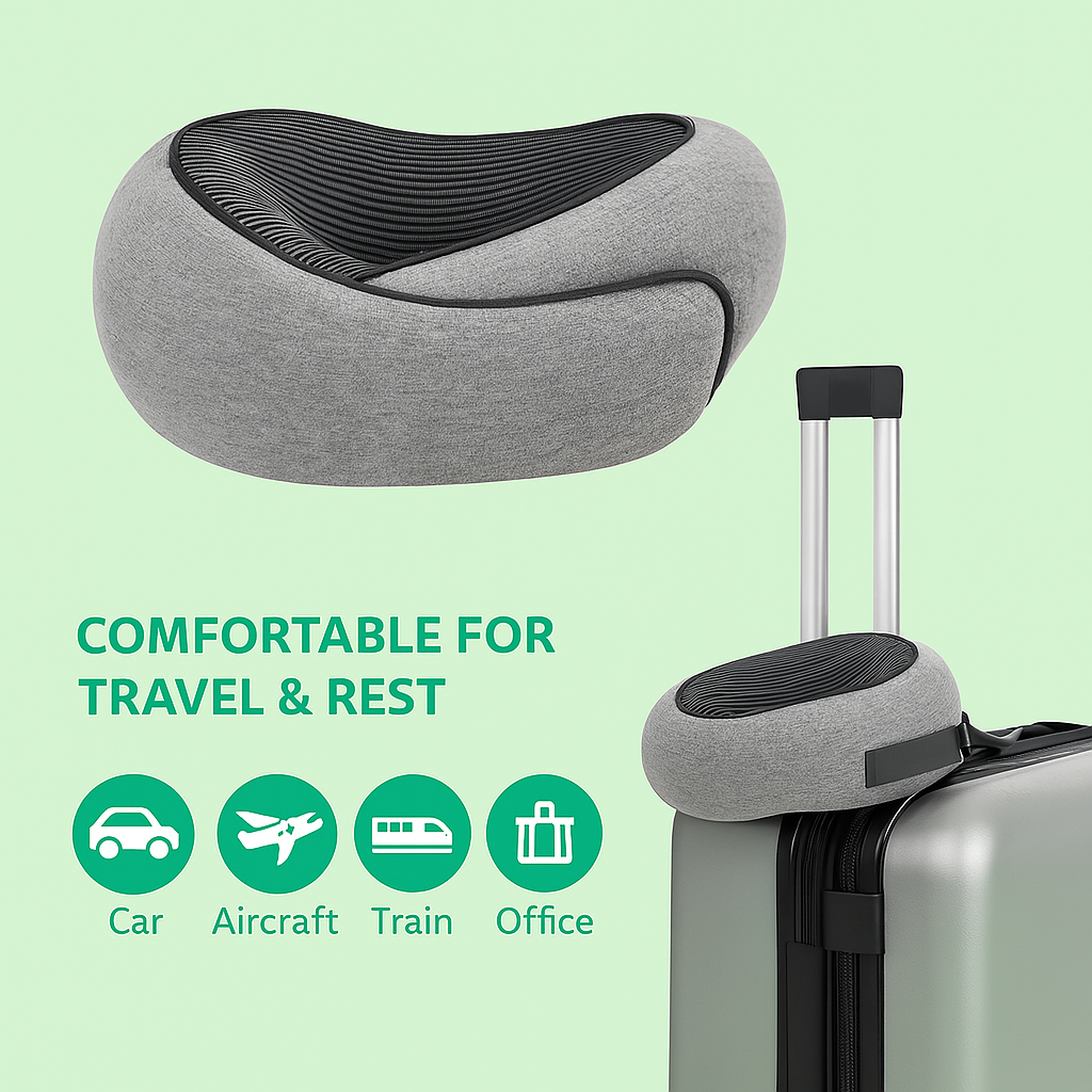 OrthoVård U-shaped Travel Neck Pillow